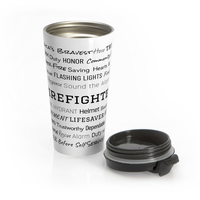 Firefighter Travel Mug