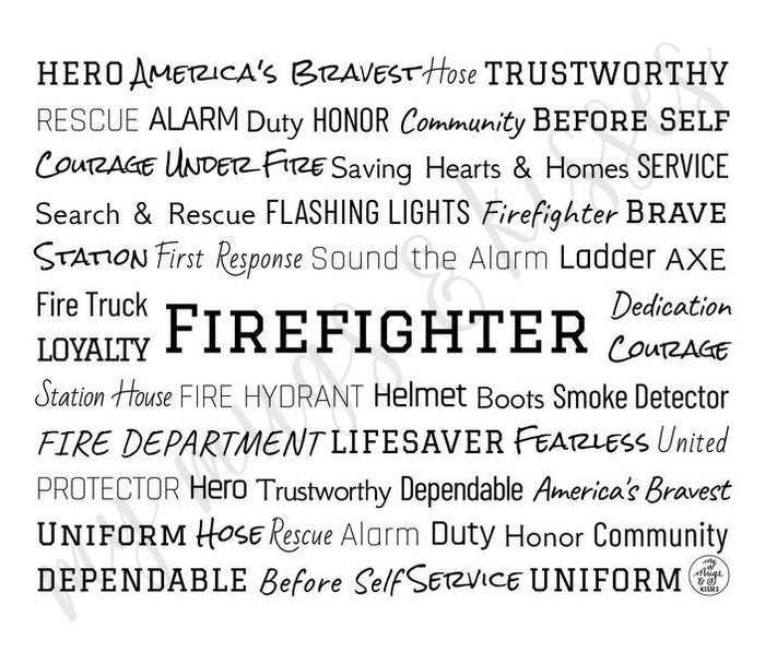 Firefighter Travel Mug