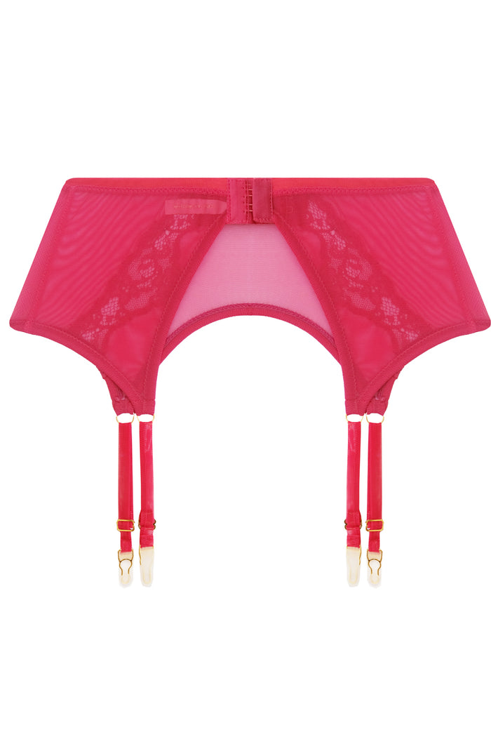 Flamenta Fuchsia garter belt