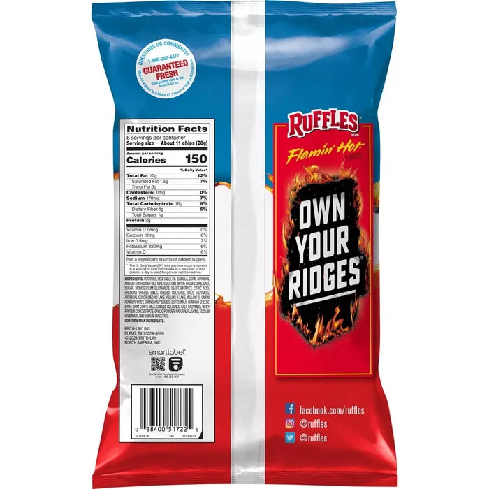 Flamin' Hot Potato Chips