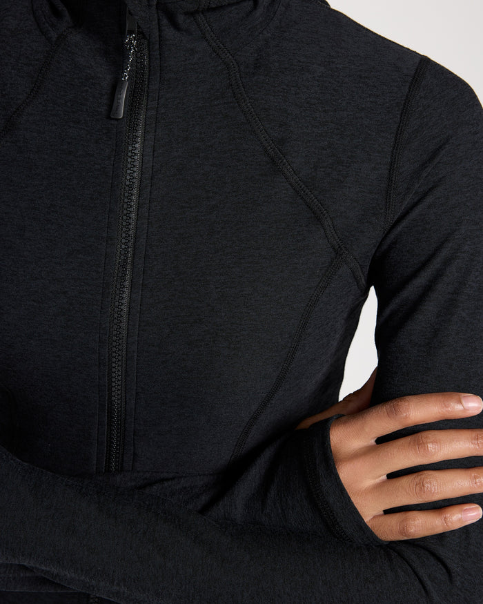 Night Sky $|& Interval FlowHeather Drift Endure Hoodie - SOF Full Front