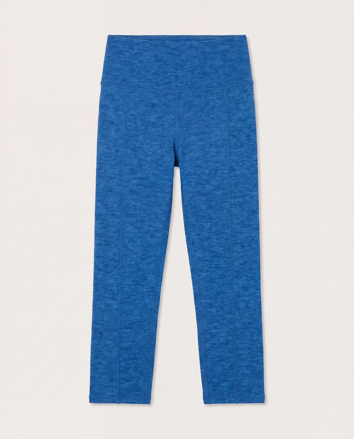 Electric Cobalt Heather $|& Interval Flowheather Sculpt Defense Capri Pocket Legging - Hanger Detail