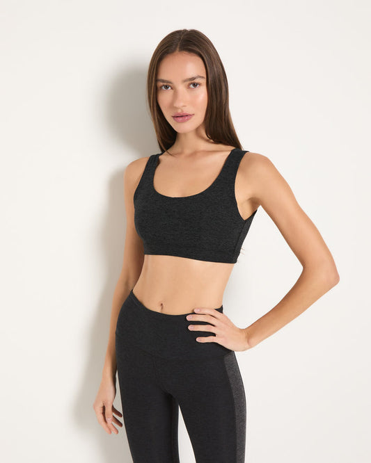 Night Sky $|& Interval FlowHeather Sculpt Essence Bra - SOF Front