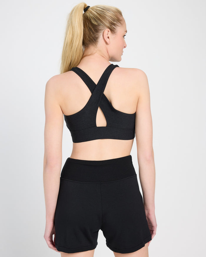 Night Sky $|& Interval FlowHeather Sculpt Star Bra - SOF Back