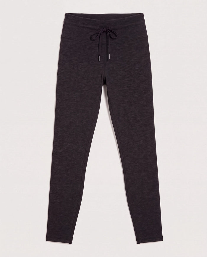 Night Sky Heather $|& Interval FlowHeather Sculpt Sydney Drawstring - Hanger Detail