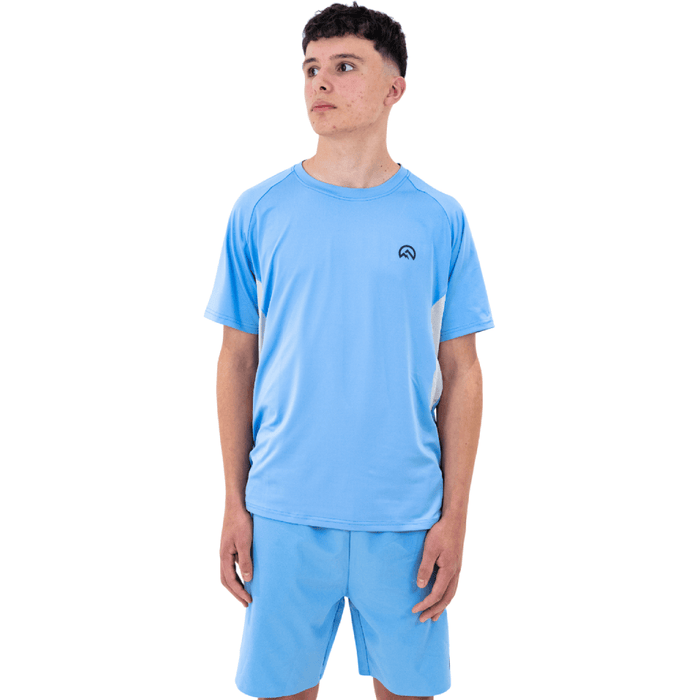 Flux Junior's 2-Piece Co-Ord Set – Baby Blue   (T-Shirt & Shorts)