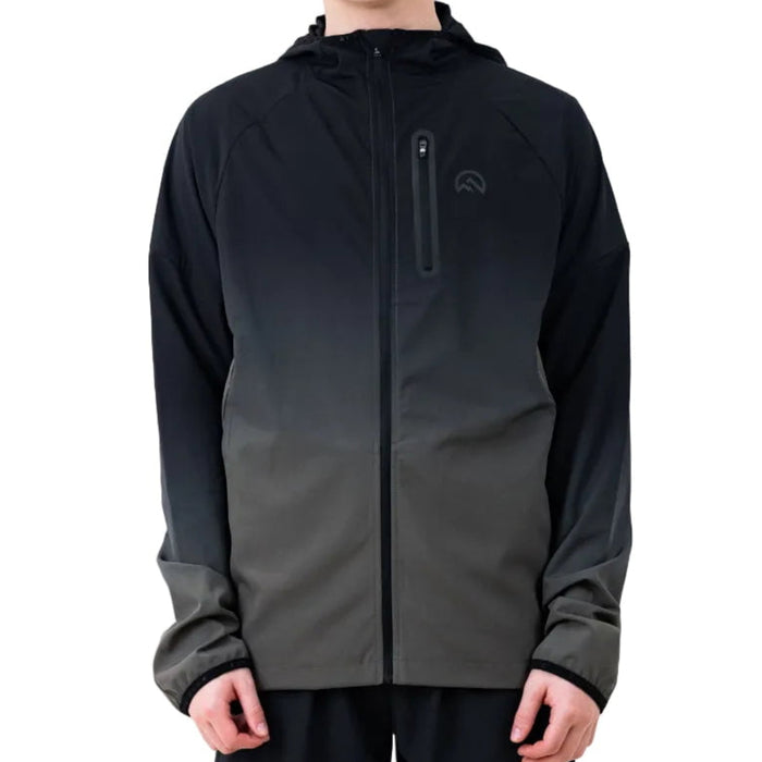 Flux Junior's 3 Piece Co Ord Set Black/Grey Jacket, T-Shirt & Shorts