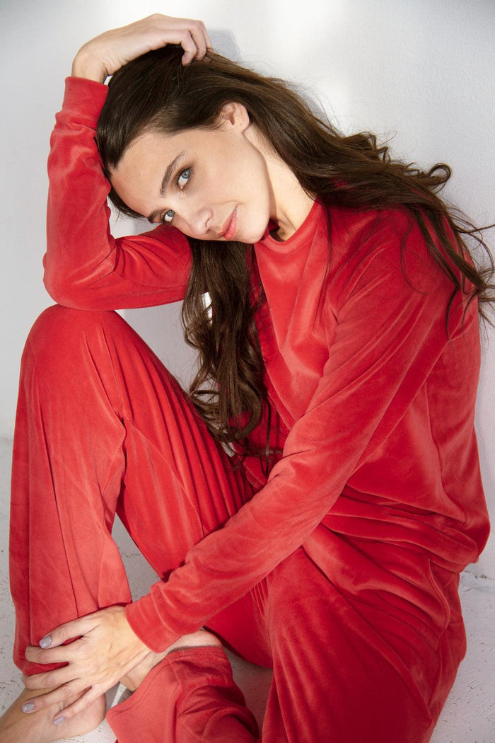 Foxy Red sweater - Sweater by yesUndress. Shop on yesUndress