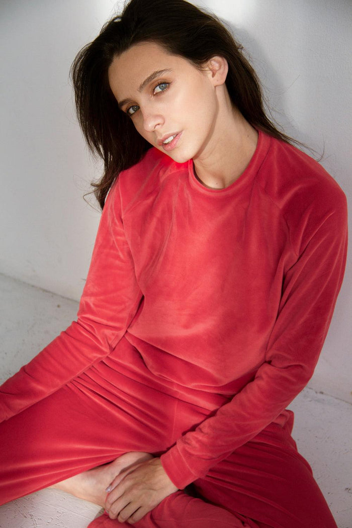 Foxy Red sweater - Sweater by yesUndress. Shop on yesUndress