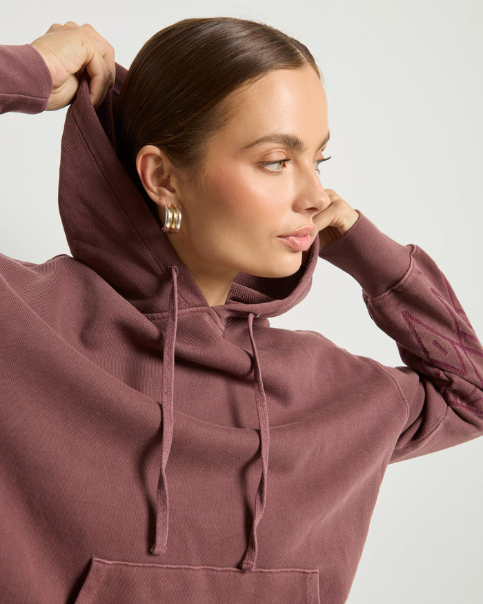 Black Cherry $|& SEAS Free Spirit Hoodie - VOF Side