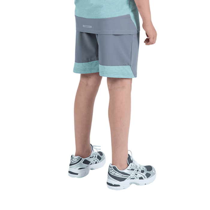 Frequency Junior's 2 Piece Co Ord Set Blue T-Shirt & Shorts