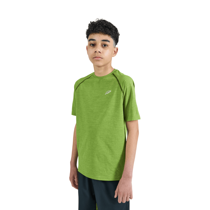 Frequency Junior's 2 Piece Co Ord Set Lime T-Shirt & Shorts