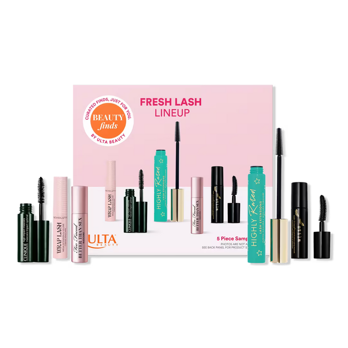 Beauty Finds by ULTA Fresh Lash Lineup set de máscaras de pestañas