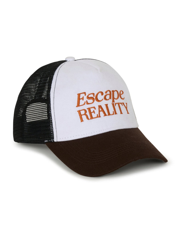 Galenos - Escape Reality Printed Baseball Cap - White