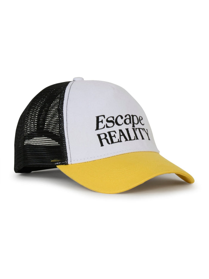 Galenos - Escape Reality Printed Baseball Cap - Yellow