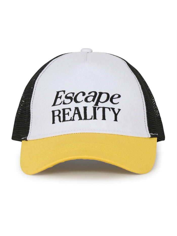 Galenos - Escape Reality Printed Baseball Cap - Yellow