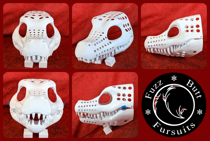 Gender Neutral Alligator Head Base Variant 1