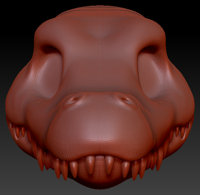 Gender Neutral Alligator Head Base Variant 1