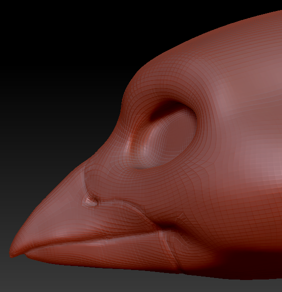 Gender Neutral Blue Jay Head Base