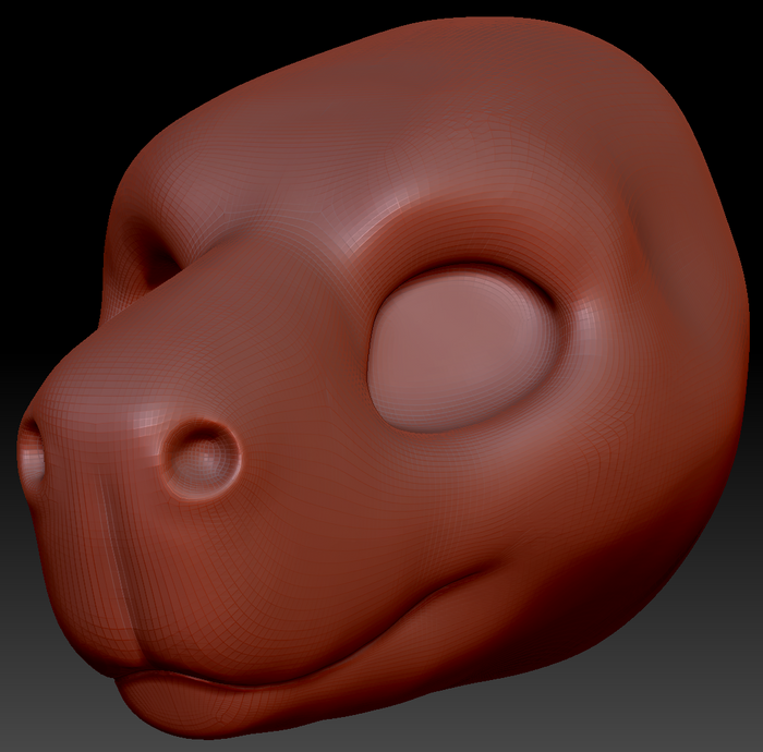 Gender Neutral Capybara Head Base
