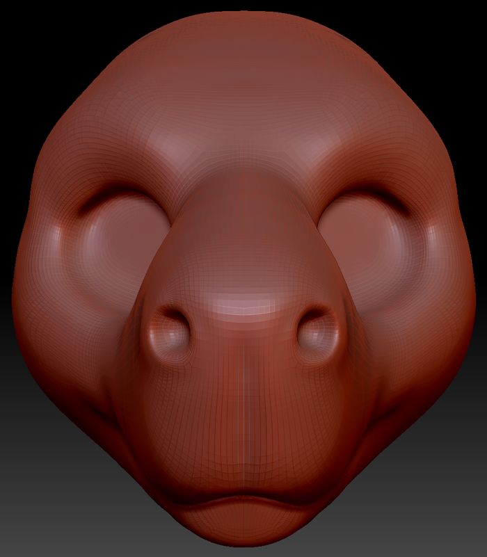 Gender Neutral Capybara Head Base