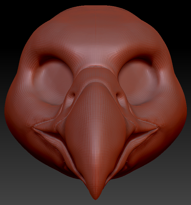 Gender Neutral Falcon Static Jaw Head Base