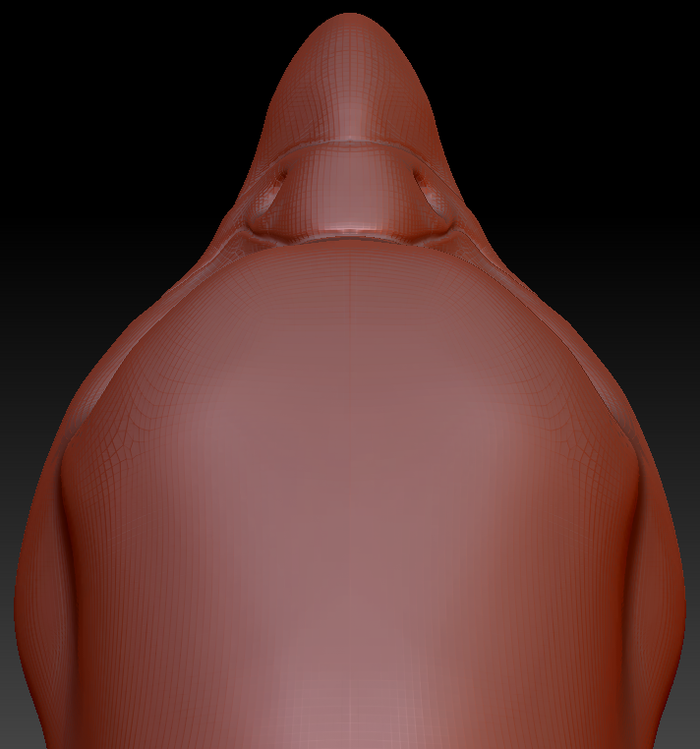 Gender Neutral Falcon Static Jaw Head Base