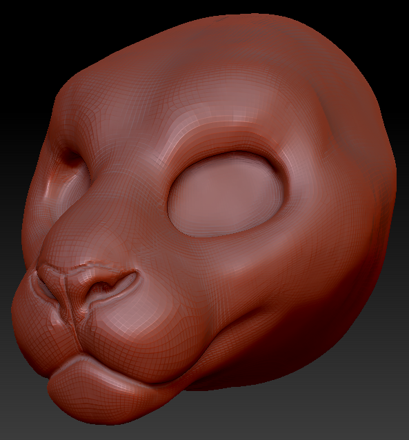 Gender Neutral Lion Head Base