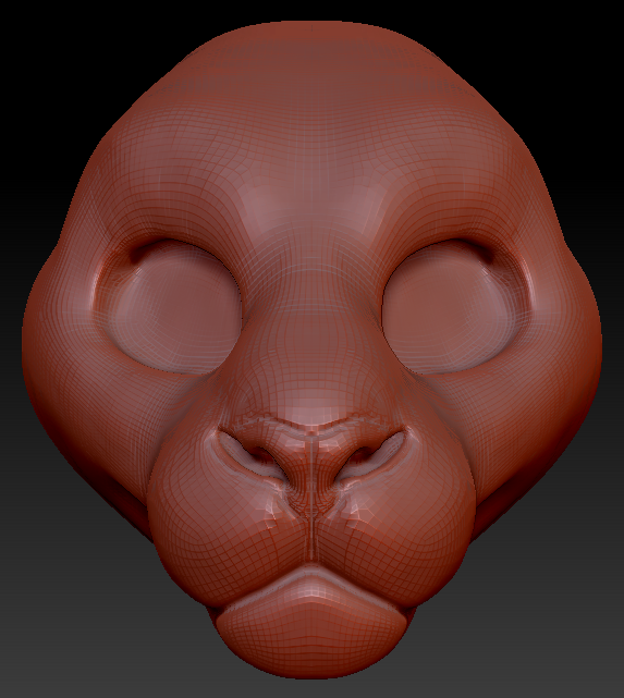 Gender Neutral Lion Head Base