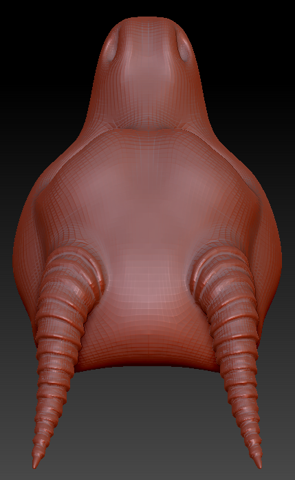 Gender Neutral Round-nosed Dragon Head Base Complex Variant 1