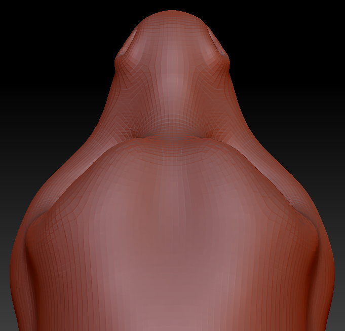 Gender Neutral Round-nosed Dragon Head Base Variant 1