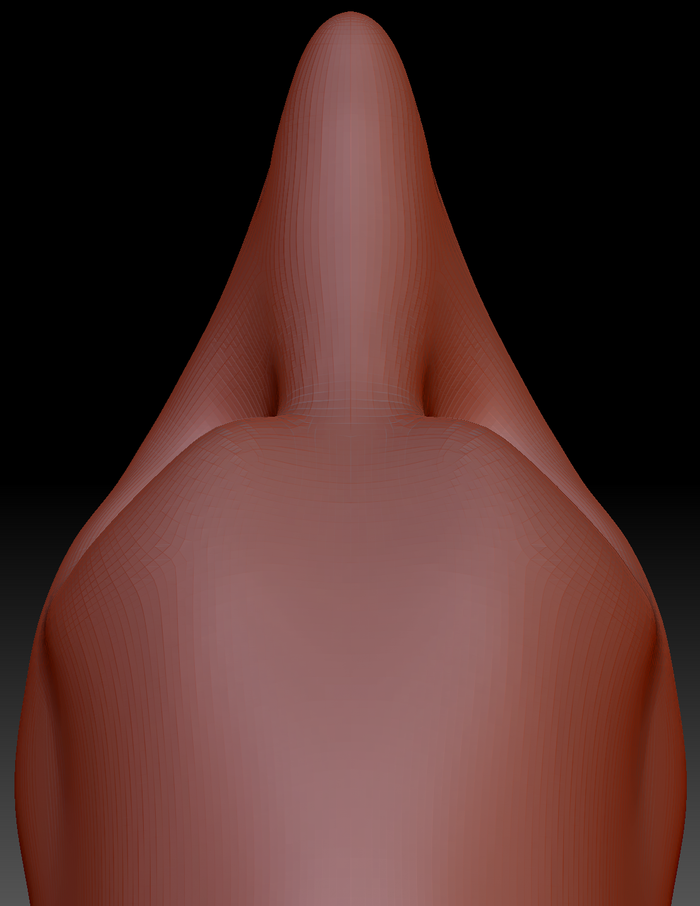 Gender Neutral Sergal Static Jaw Head Base Variant 1