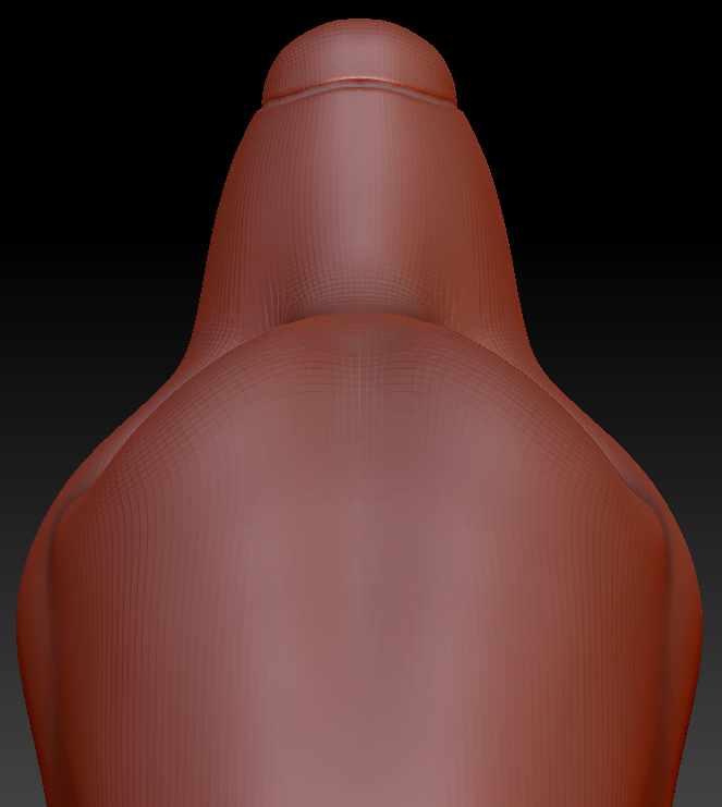 Gender Neutral Toony Bear Static Jaw Head Base Variant 1