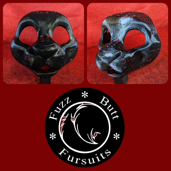 Gender Neutral Toony Big Cat Static Jaw Head Base Variant 2