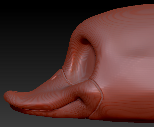 Gender Neutral Toony Bird Head Base Variant 4
