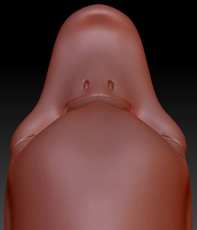 Gender Neutral Toony Bird Head Base Variant 4