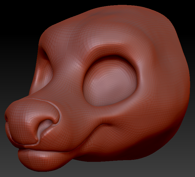 Gender Neutral Toony Deer Head Base Variant 1