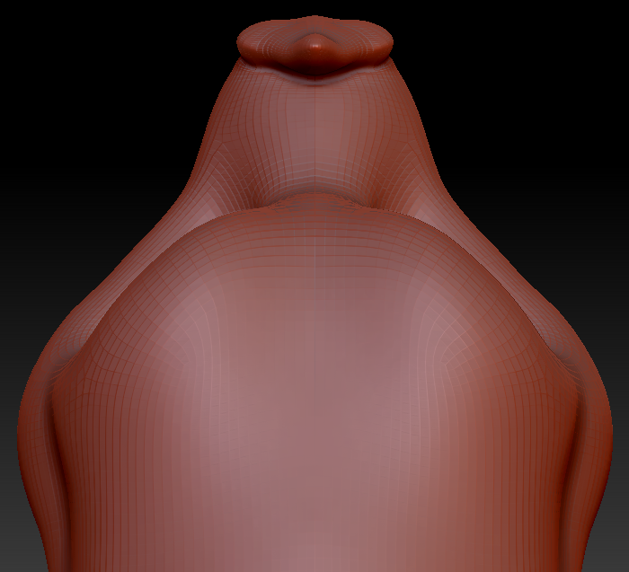 Gender Neutral Toony Leaf-nosed Bat Head Base Variant 1