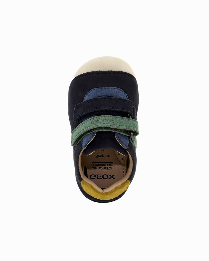 Geox First Walkers Geox Baby Tutim Shoes in Navy/Dark Sky