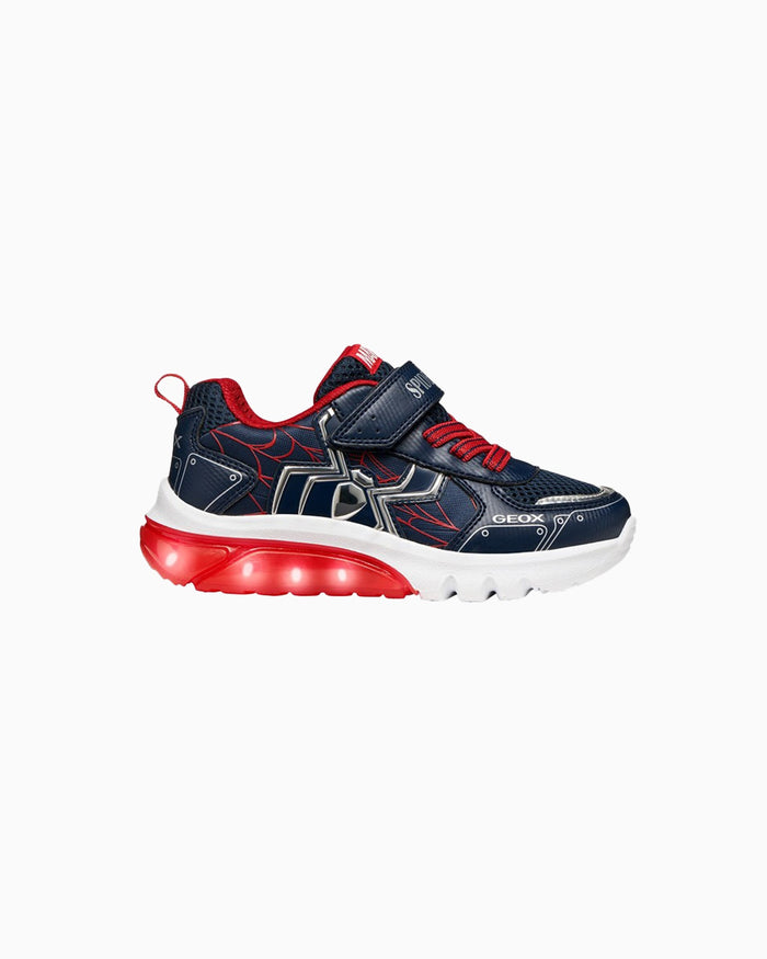 Geox Trainers Geox Ciberdron Spider in Navy/Red