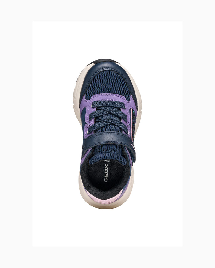 Geox Trainers Geox Jr Loftus Trainers in Navy/Lilac