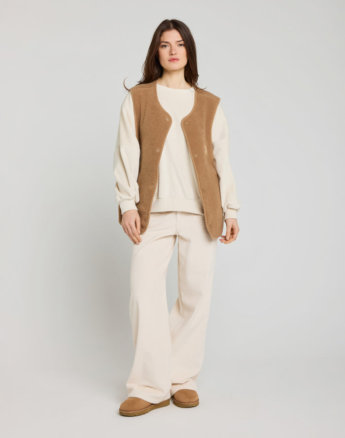 GILET SANS MANCHE SAND