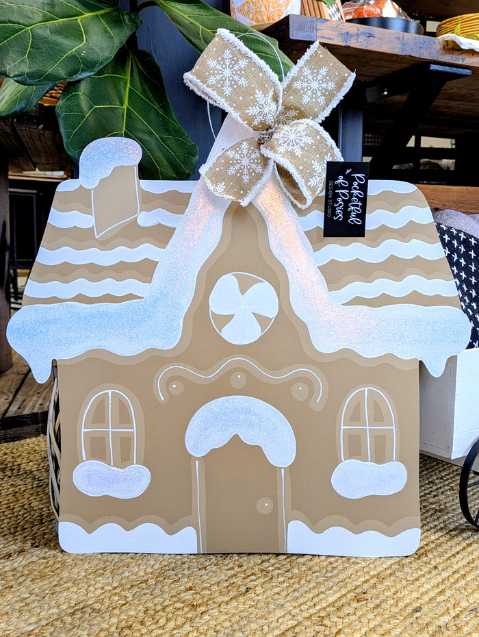 Gingerbread House Door Hanger