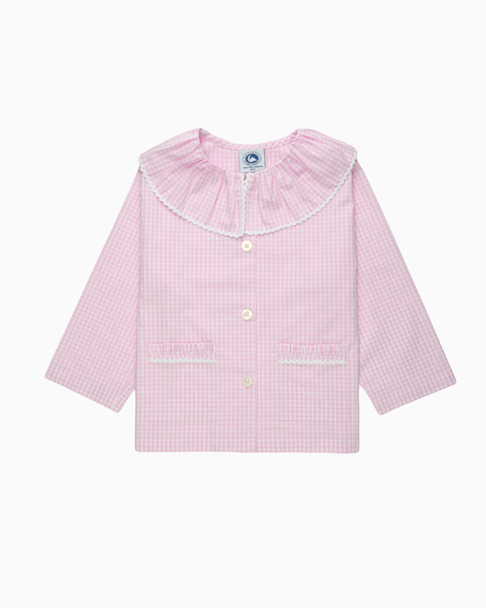 Original Pyjama Company Pyjamas Gingham Willow Collar Pyjamas