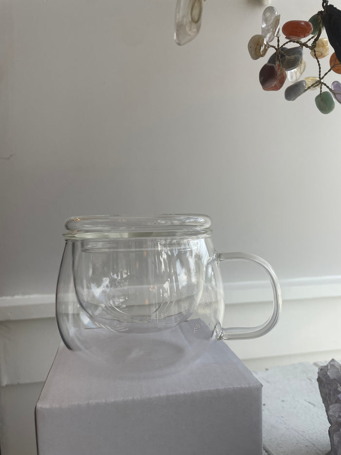Glass Tea Steeper and Mug