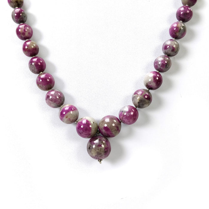 Zoisite Ruby Necklace