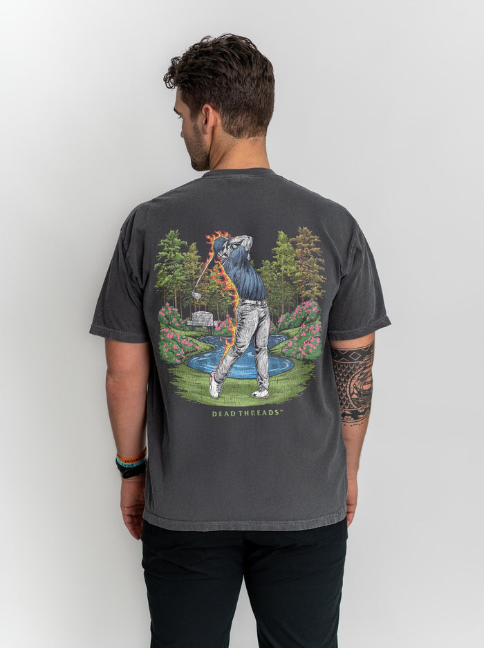 GOLF v1 "ASHES TO AZALEAS" - “DT ESSENTIAL" PREMIUM T - SHIRT – T-Shirt – Dead Threads Apparel