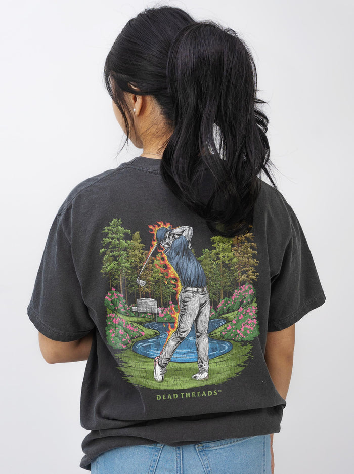 GOLF v1 "ASHES TO AZALEAS" - “DT ESSENTIAL" PREMIUM T - SHIRT – T-Shirt – Dead Threads Apparel