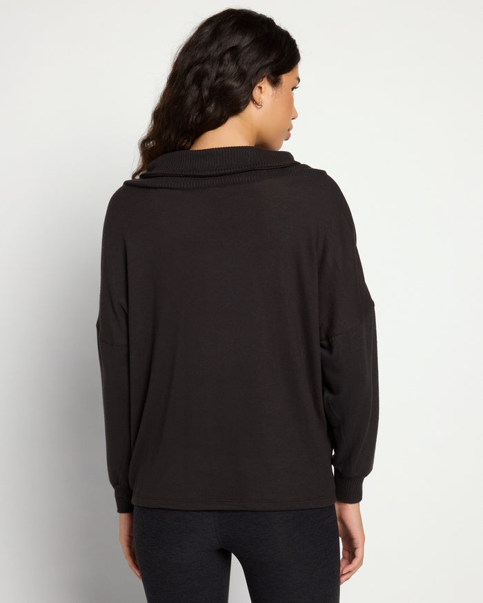Black $|& Interval Good Sport Pullover - SOF Back