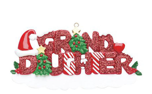 GRAND DAUGHTER, Sparkle Ornament